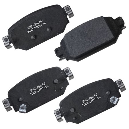 STOP BY BENDIX Stop Sbc2042 Stop Ceramic Brake Pad SBC2042